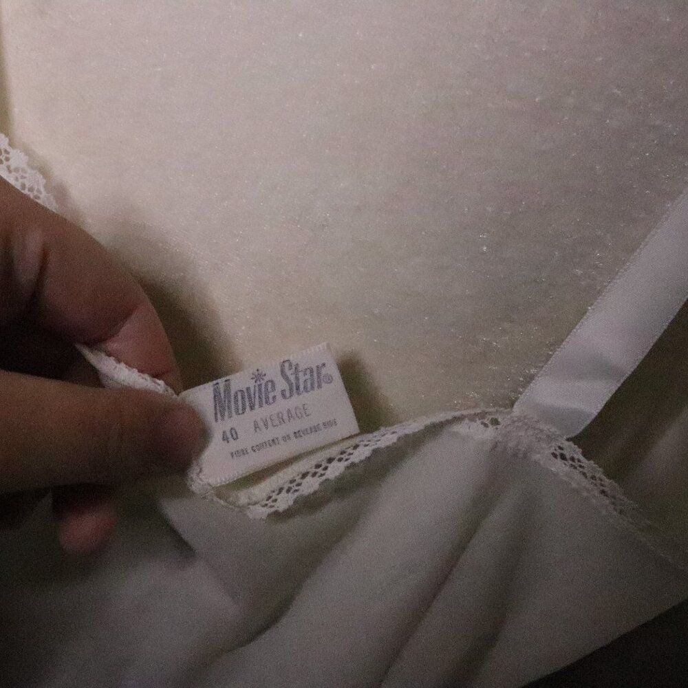 NWT Vintage | 1950's Deadstock Bullet Bra Chemise Slip Dress Negligee‎ - Picture 5 of 9